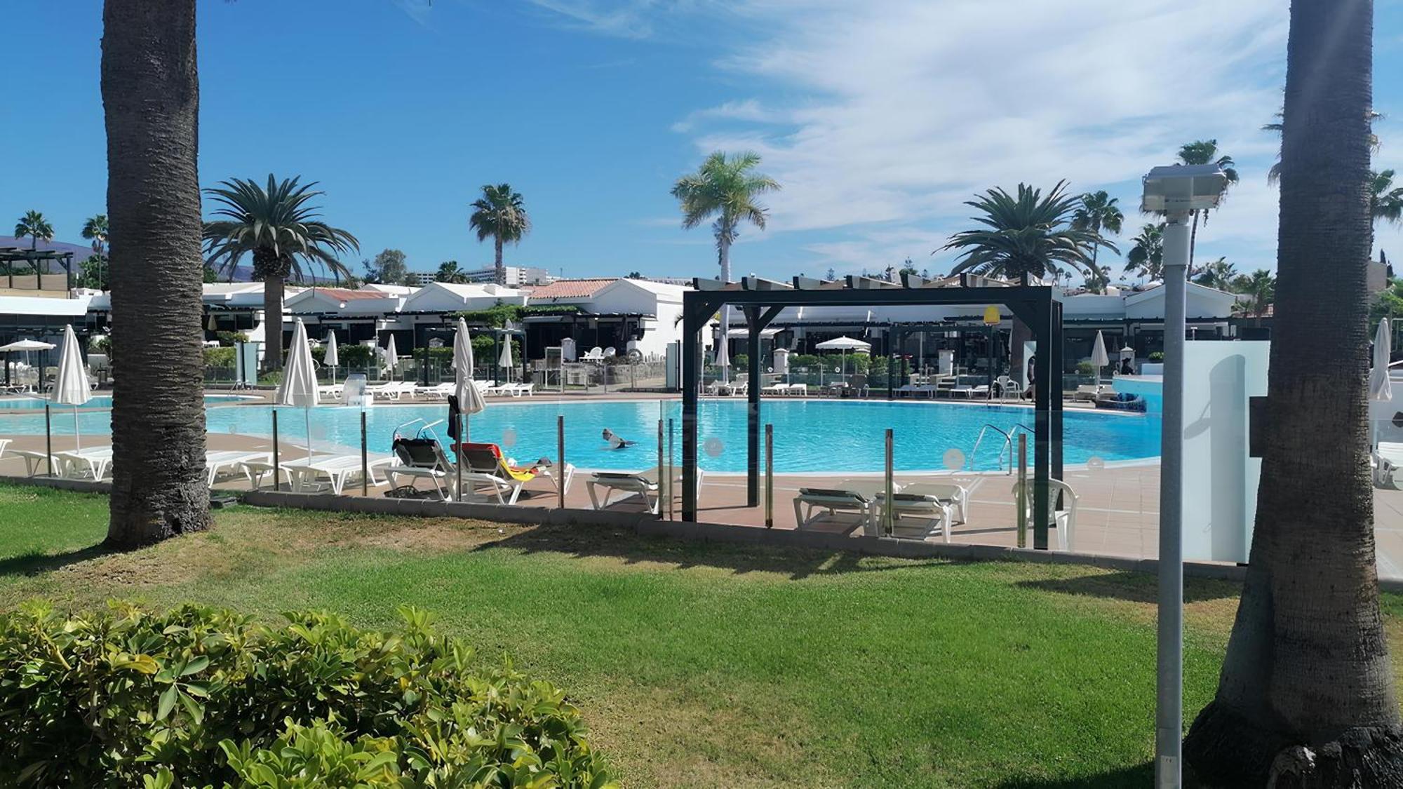 ماسبالوماس Bungalow Enfrente Piscina En Maspalomas المظهر الخارجي الصورة