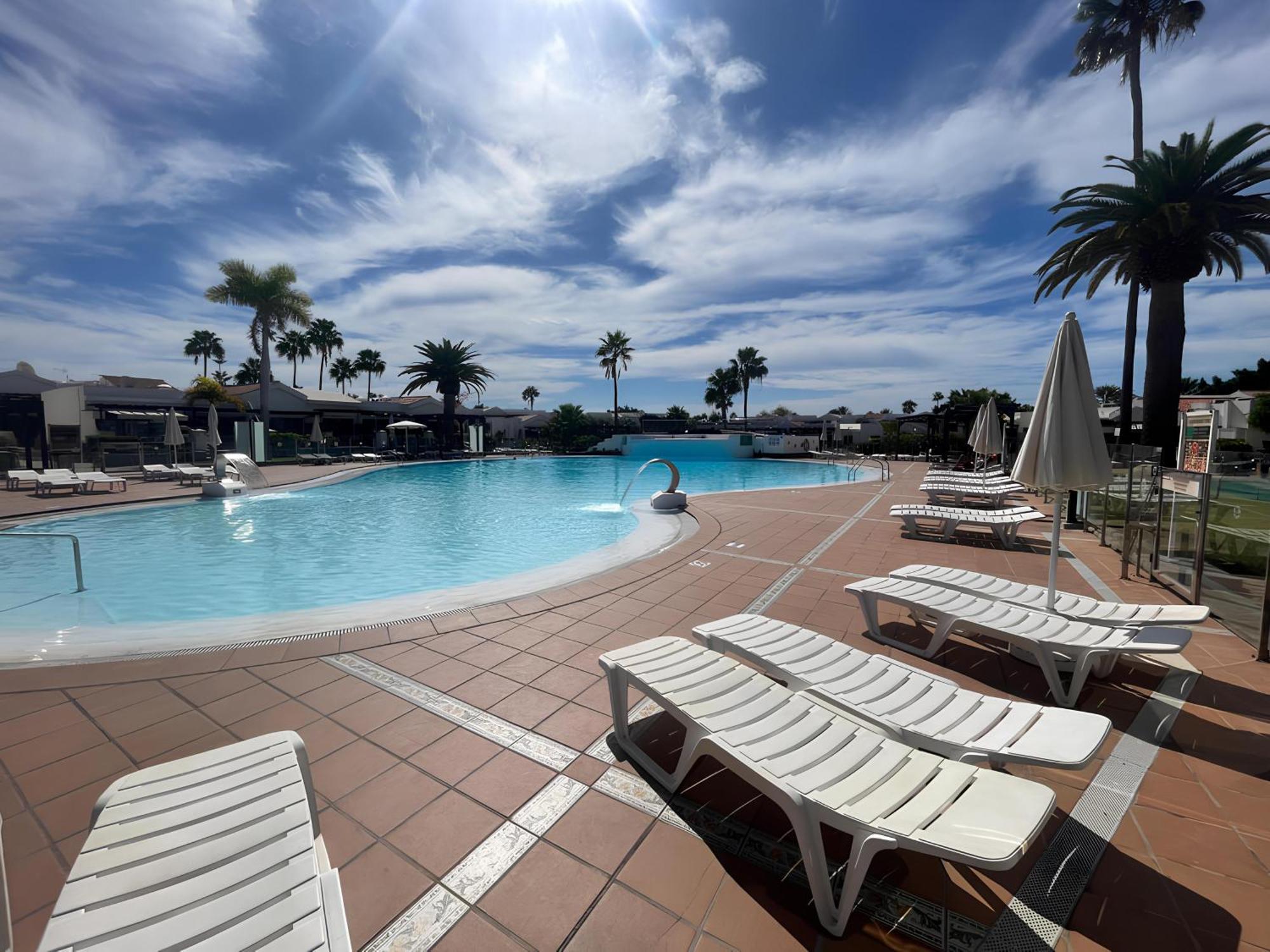 ماسبالوماس Bungalow Enfrente Piscina En Maspalomas المظهر الخارجي الصورة