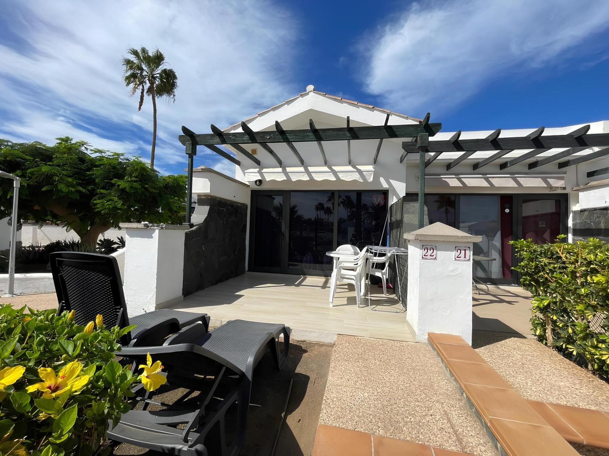 ماسبالوماس Bungalow Enfrente Piscina En Maspalomas المظهر الخارجي الصورة